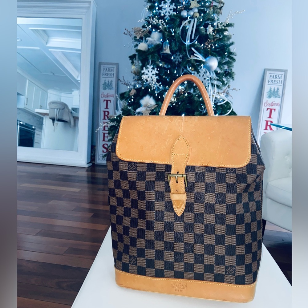 LOUIS VUITTON BACKPACK DAMIER EBENE